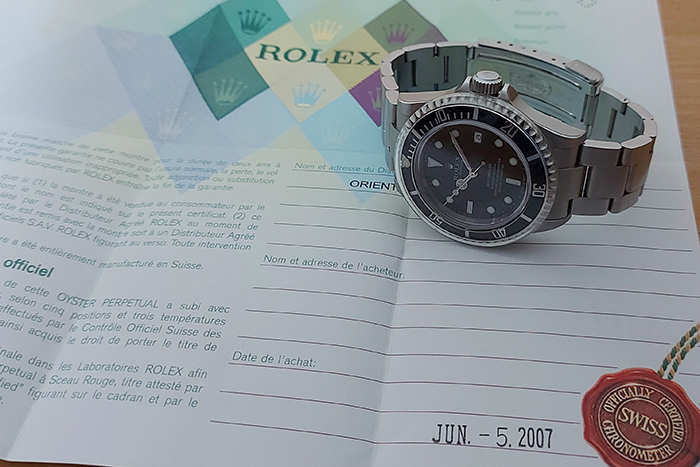  2007 Rolex Sea-Dweller Ref. 16600